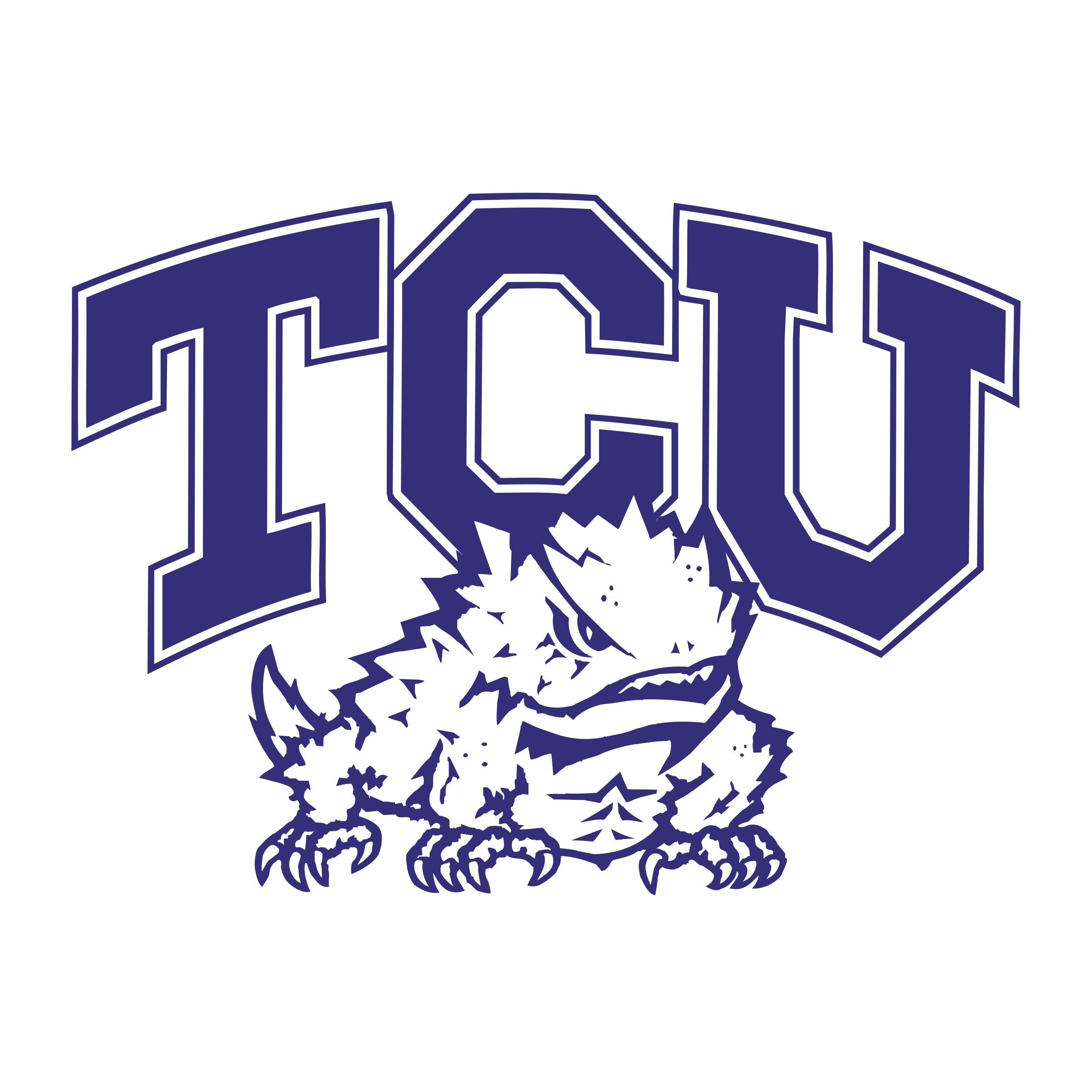 TCU hornedfrogs logo